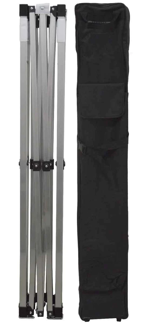 Tent 10'x10' Black With Sidewalls view 3