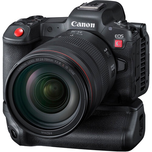 EOS R5 C Camera Body With Battery Grip view 2
