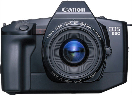 EOS 650 Autofocus 35MM Film Camera EF Mount Body