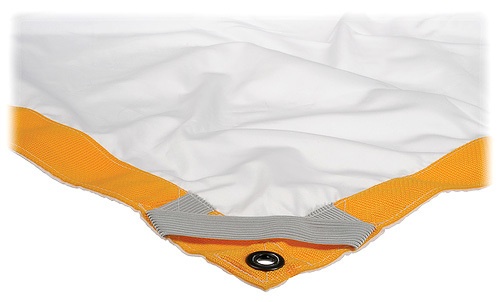 6'X6' Quarter Silk White