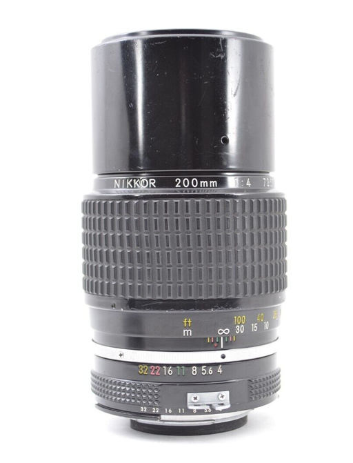 200MM F/4 AI-S Manual Focus Lens