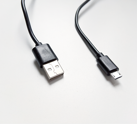 USB-A To Micro-B Mini 5-Pin Charger Cable