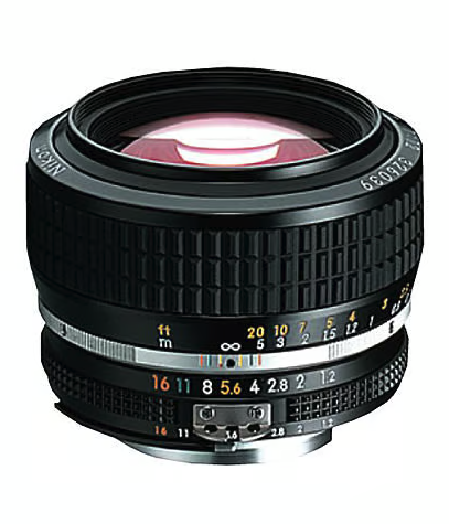 50MM F/1.2 Nikkor AI Manual Focus Lens
