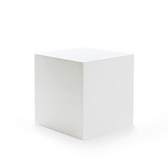 White Posing Cube #1 - Xx-Small