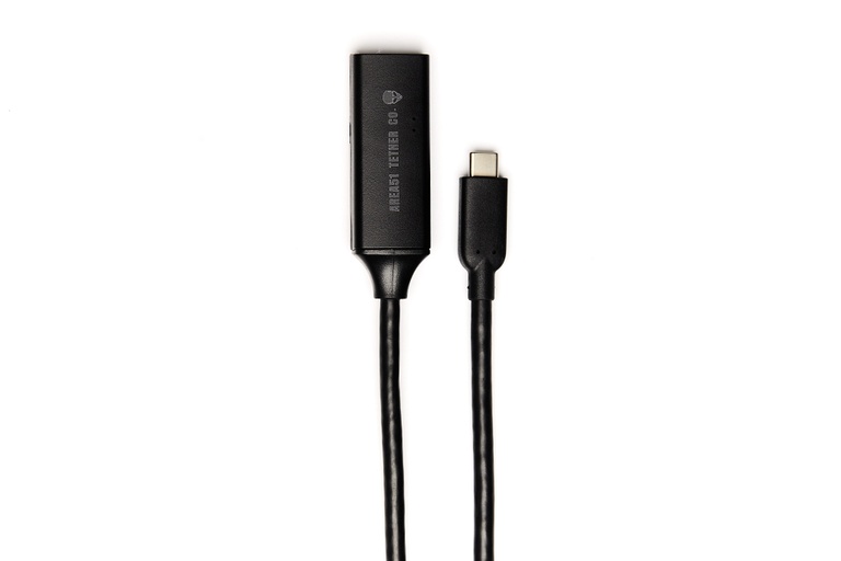 San Clemente USB-C To USB-A Female Extension Tether Cable 4.9M (16')