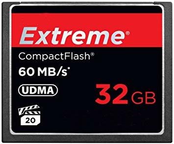 CF Card - 32GB Sandisk Extreme UDMA - 60MB/S