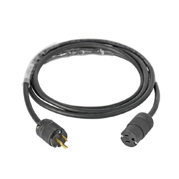 50' 12/3 20 Amp AC Extension Cord - Black
