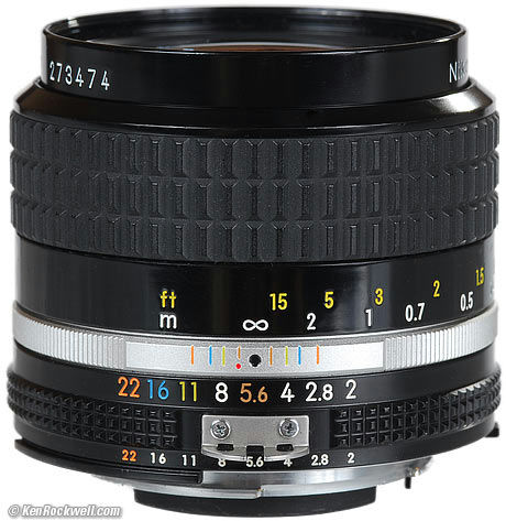35MM F/2 AI-S Manual Focus Lens