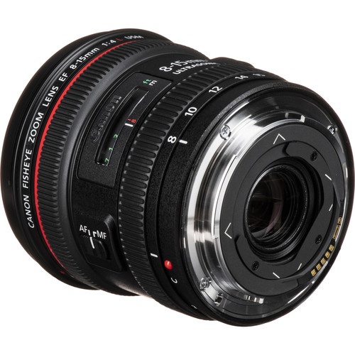 EF 8-15MM f/4L USM Fisheye Lens view 2